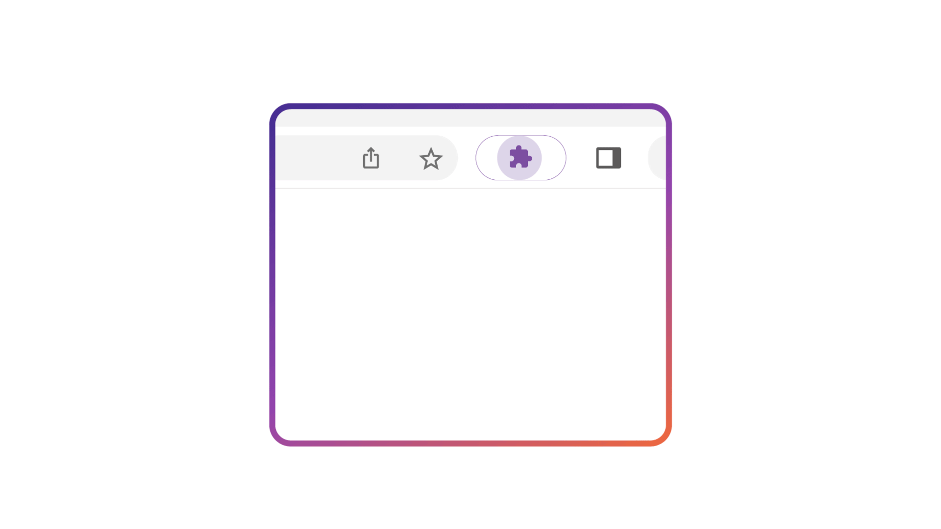 Animated GIF showing how to open the extensions menu and pin ParagraphAI to the address bar