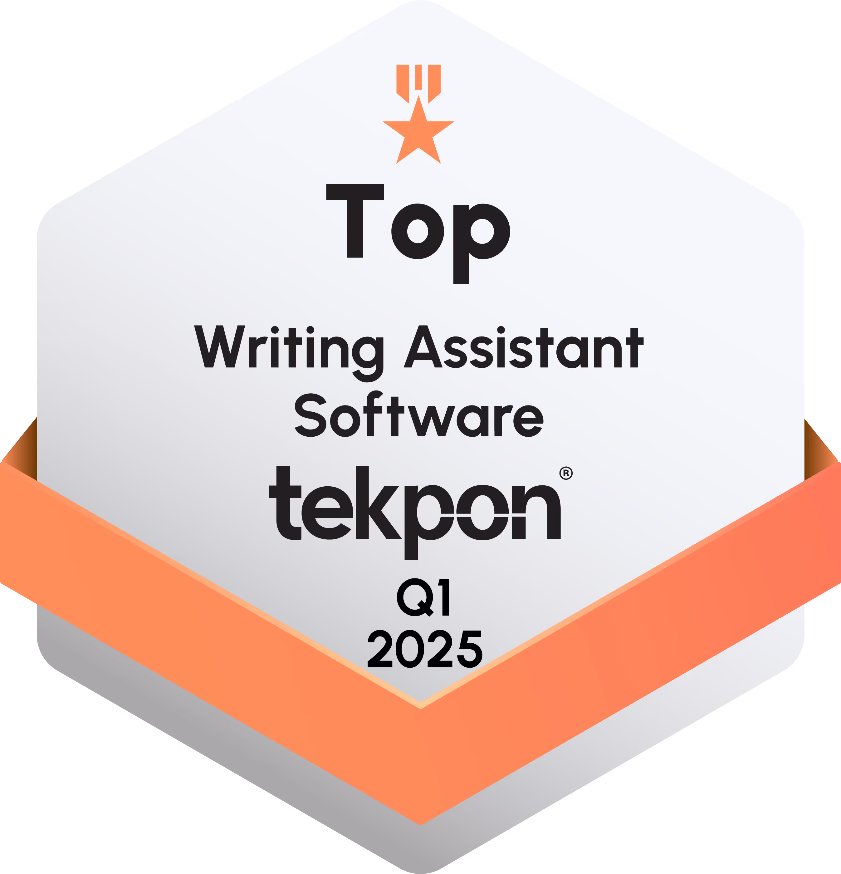 Top writing assistant Badge